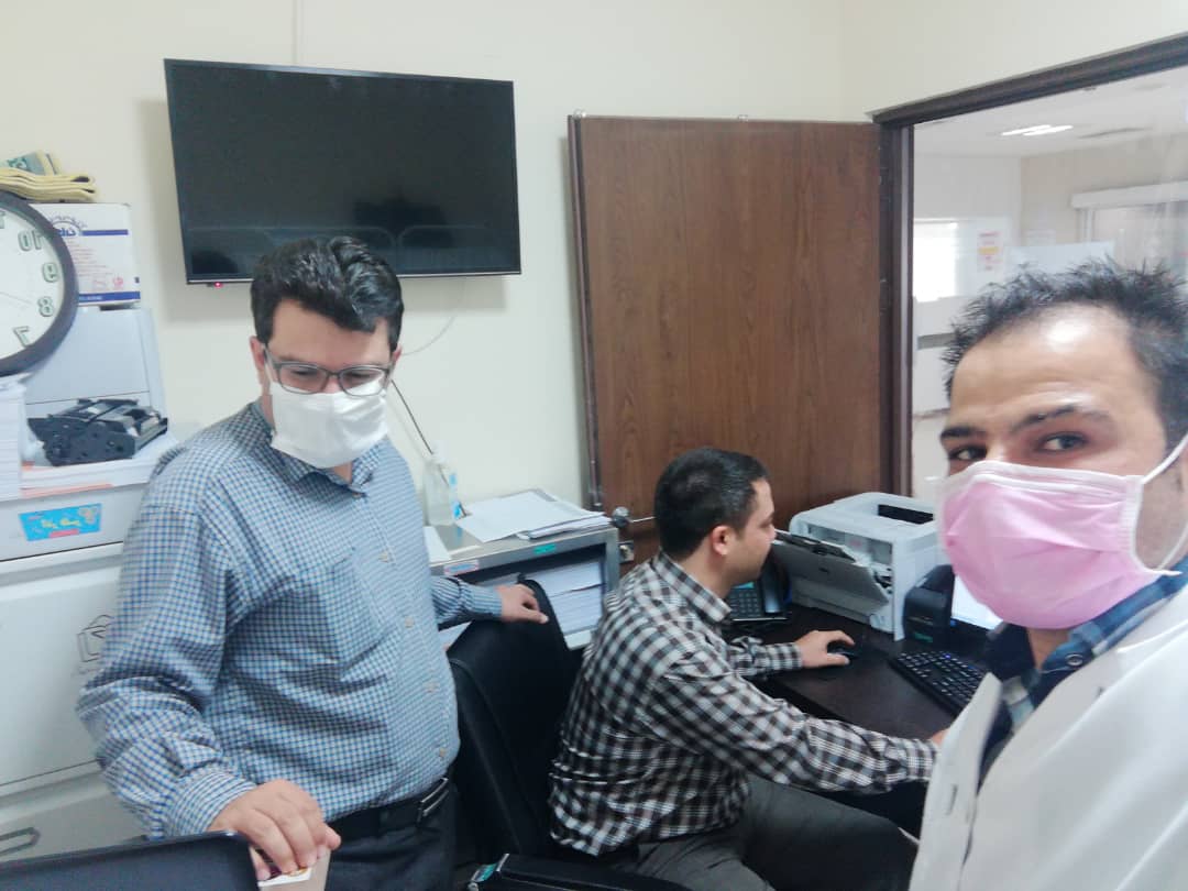 پایش و بهبود عملکرد بیمارستان امام حسن -بازدید از داروخانه